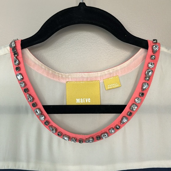 Anthropologie Maeve Blouse, Size XS - Picture 3 of 6